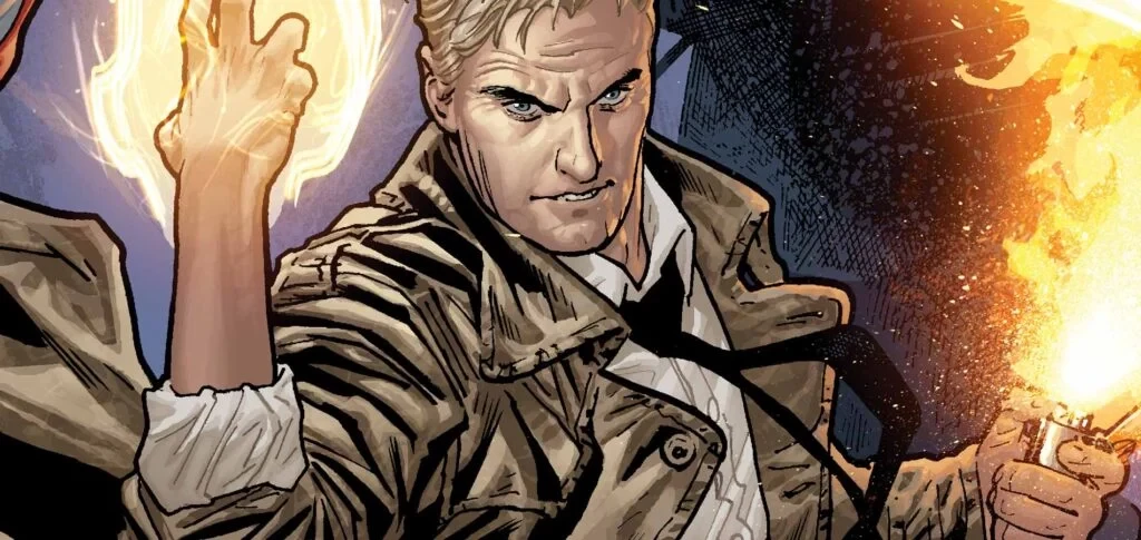 John Constantine - zgorzkniały mag i mistrz manipulacji, który nie ma oporów przed wykorzystywaniem nawet przyjaciół do realizacji własnych celów. Nadużywa alkoholu i papierosów. Regularnie naraża innych, ignorując ich emocje, a w przypadku niepowodzenia, nie bierze za to odpowiedzialności.