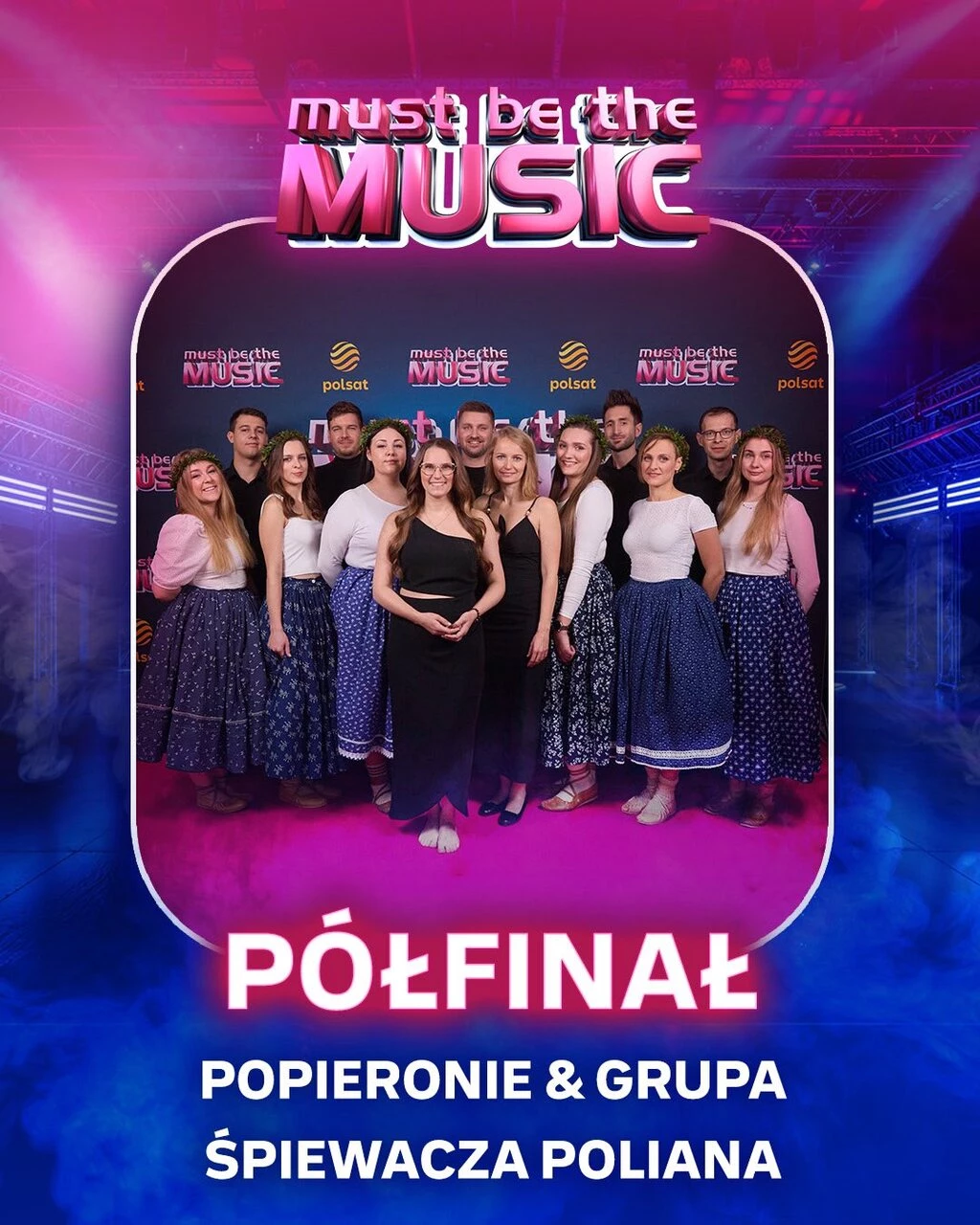 Popieronie i grupa śpiewacza Poliana