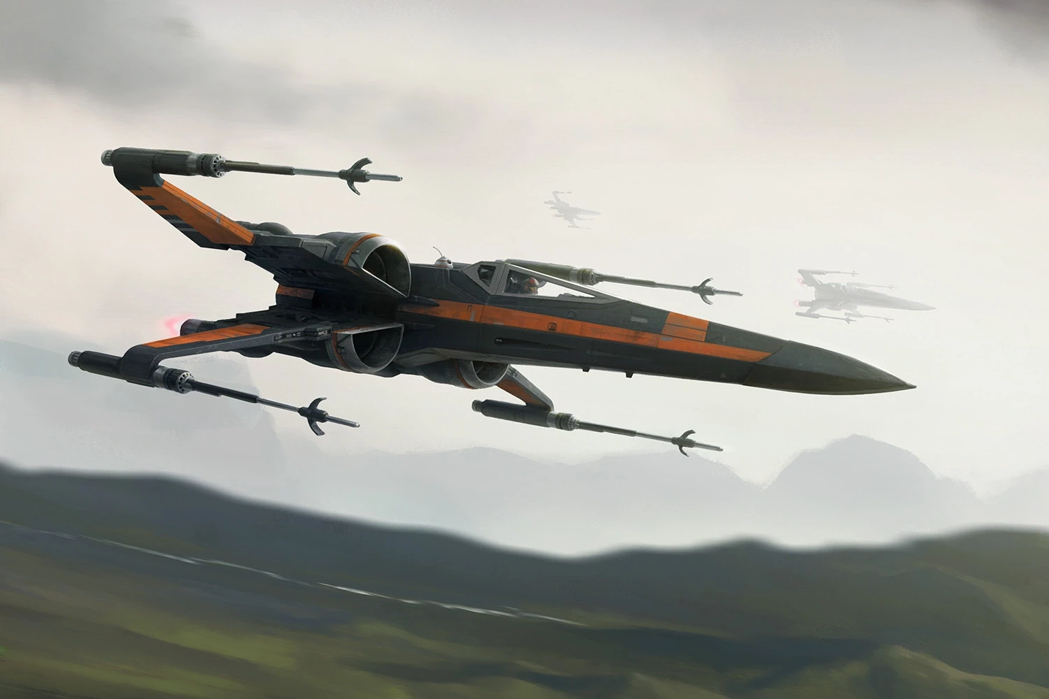 12. Czarny X-Wing