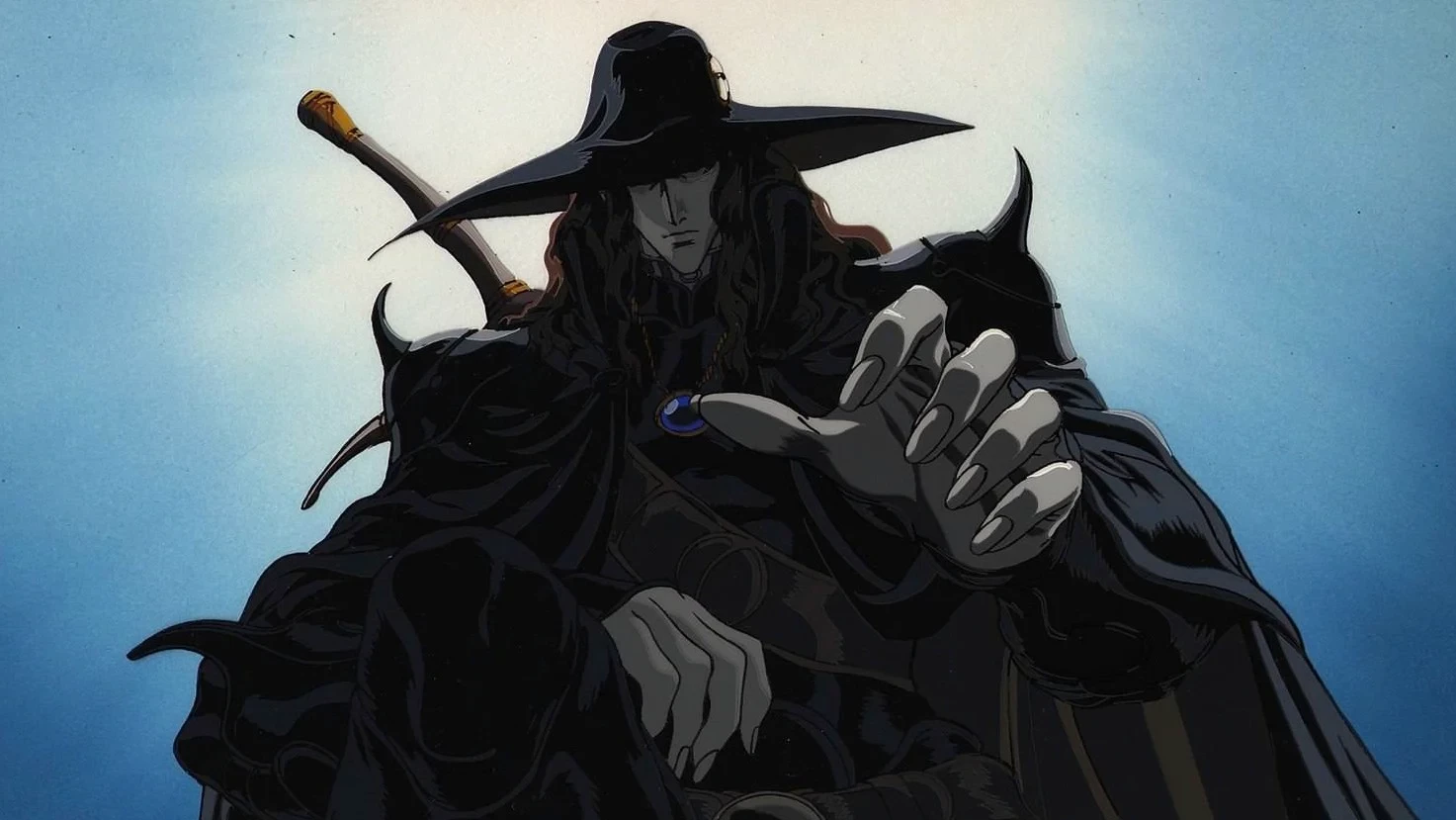 Vampire Hunter D: Żądza krwi (2000) – historia o łowcy, który dostaje zlecenie, by uratować córkę zamożnego mieszczanina z rąk wampira. Jedna z moich ulubionych animacji! To, za co ją kocham, to dojrzała, piękna i oryginalna kreska, a także mroczny klimat, perfekcyjnie łączący w sobie elementy futuryzmu z westernem.