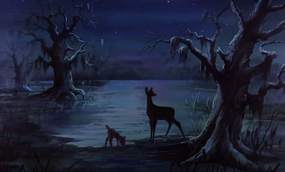 Bambi i jego matka (Bambi) w filmie Bernard i Bianka