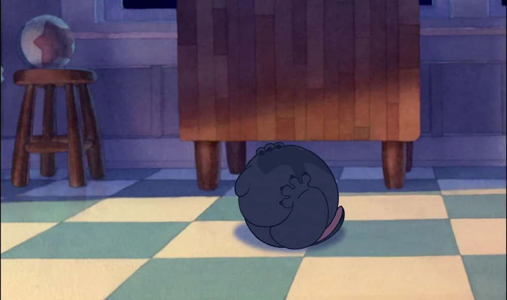 Piłka Pixara w filmie Lilo i Stitch