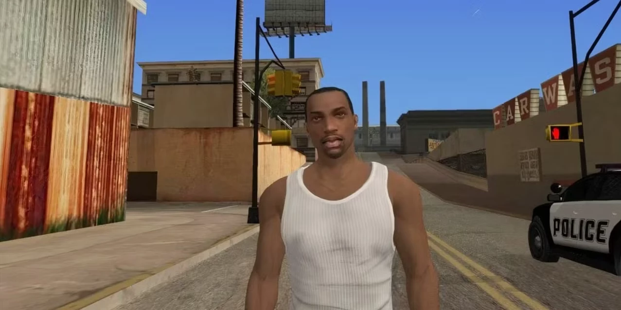 47. Carl Johnson/C.J. (G.T.A. San Andreas)