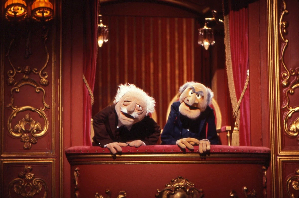 50. Statler i Waldorf (Muppety)