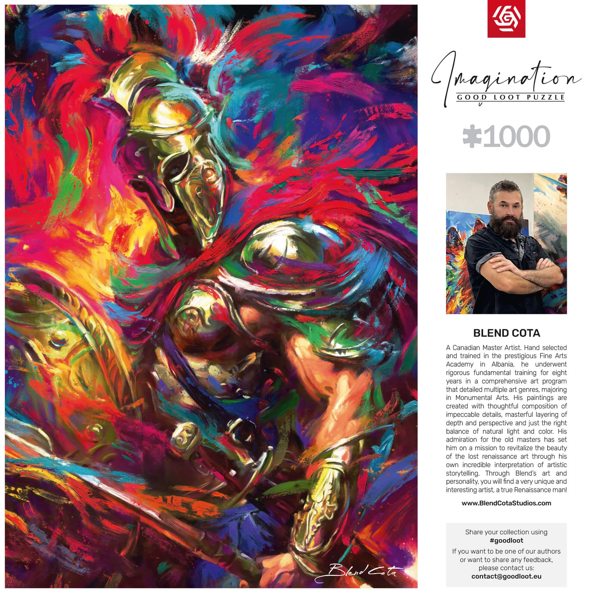 Puzzle Good Loot Imagination - Illyrian Warrior