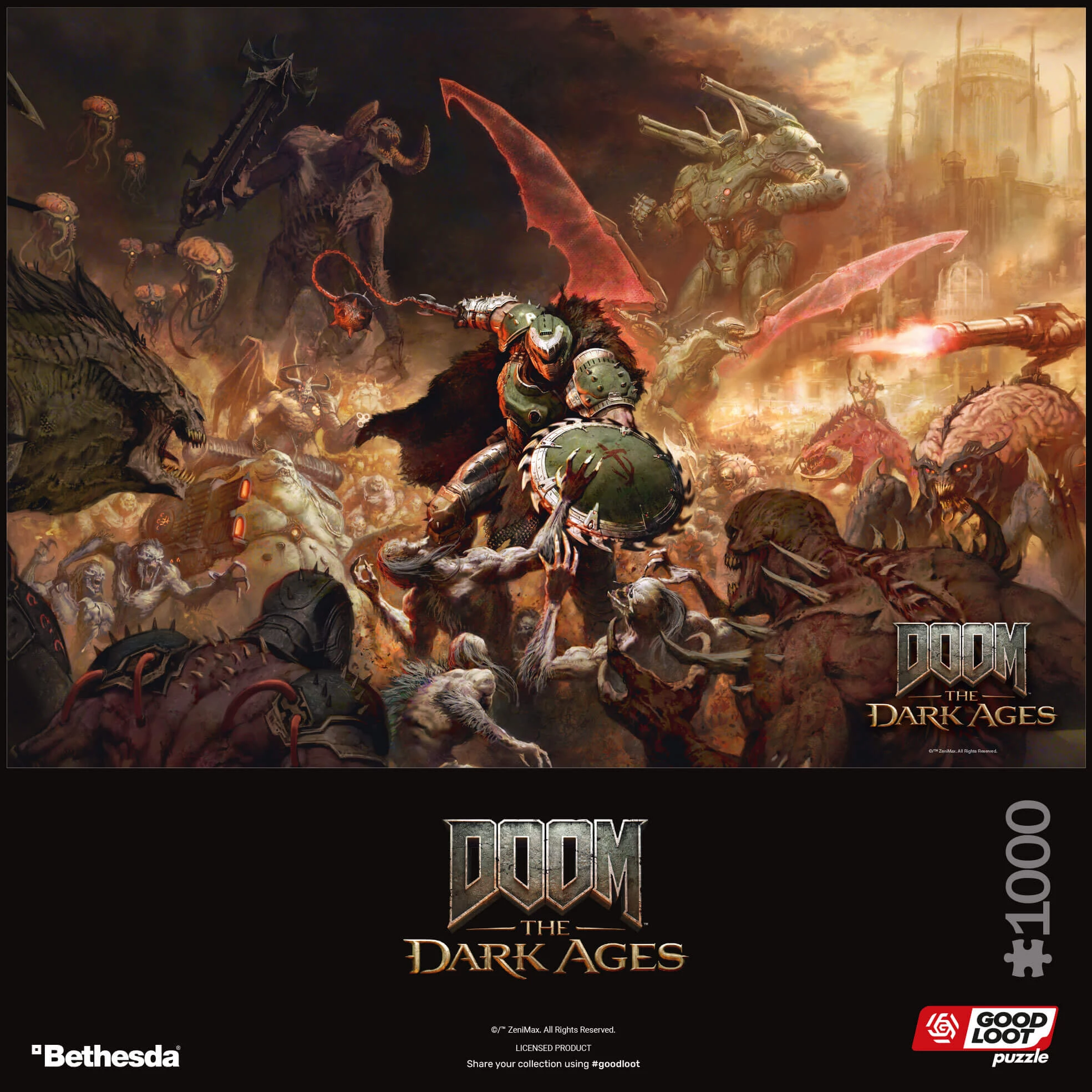 Puzzle Good Loot Gaming - DOOM The Dark Ages: Slayer's Rage