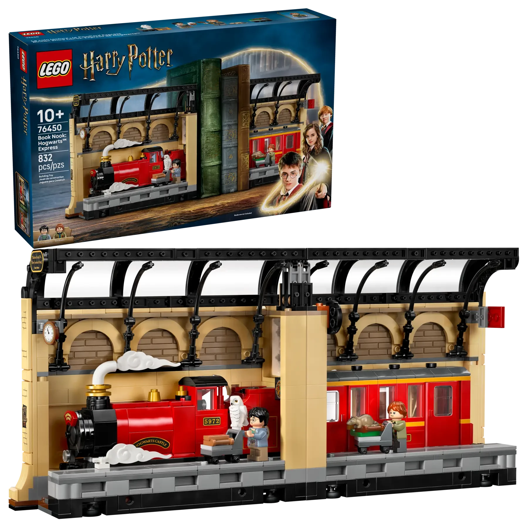 Zestaw LEGO - Harry Potter: Book nook: Ekspres do Hogwartu