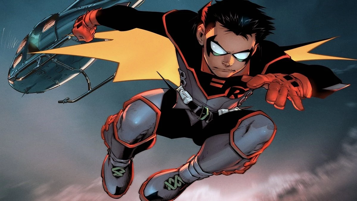 Damian Wayne: wyjątkowo nie jest sierotą adoptowaną przez Batmana, tylko jego biologicznym synem. Matką chłopca była Talia al Ghul, która szkoliła go na doskonałego zabójcę. Później kobieta pragnęła, by trenował go sam Batman. Co ciekawe, z czasem doprowadziło to do jednego z najciekawszych wersji duetu Batmana i Robina w historii: Dick Grayson został nowym Mrocznym Rycerzem, a Damian jego pomocnikiem.