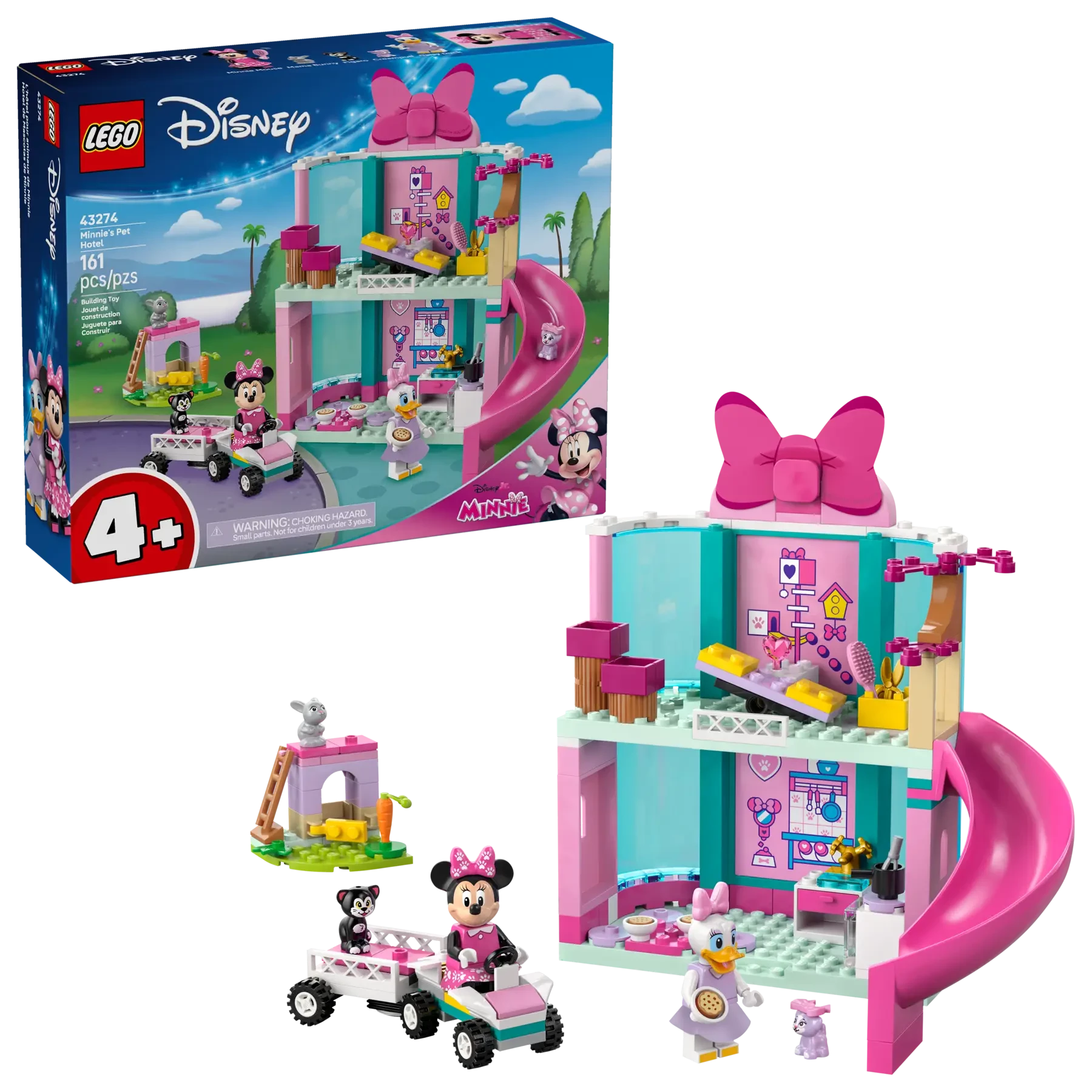 Zestaw LEGO - Disney: Hotel dla zwierząt Minnie
