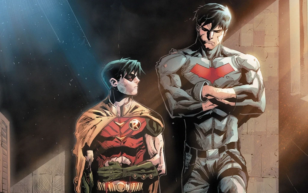 Jason Todd: kolejna sierota adoptowana przez Batmana w nadziei, że nie wstąpi na ścieżkę przestępczości. Jest znany ze swojego gniewu i nieustępliwości. Jego śmierć stała się ważną częścią mitologii Mrocznego Rycerza, ponieważ superbohater obwiniał się o nią. Z czasem Jason został jednak wskrzeszony w komiksach.
