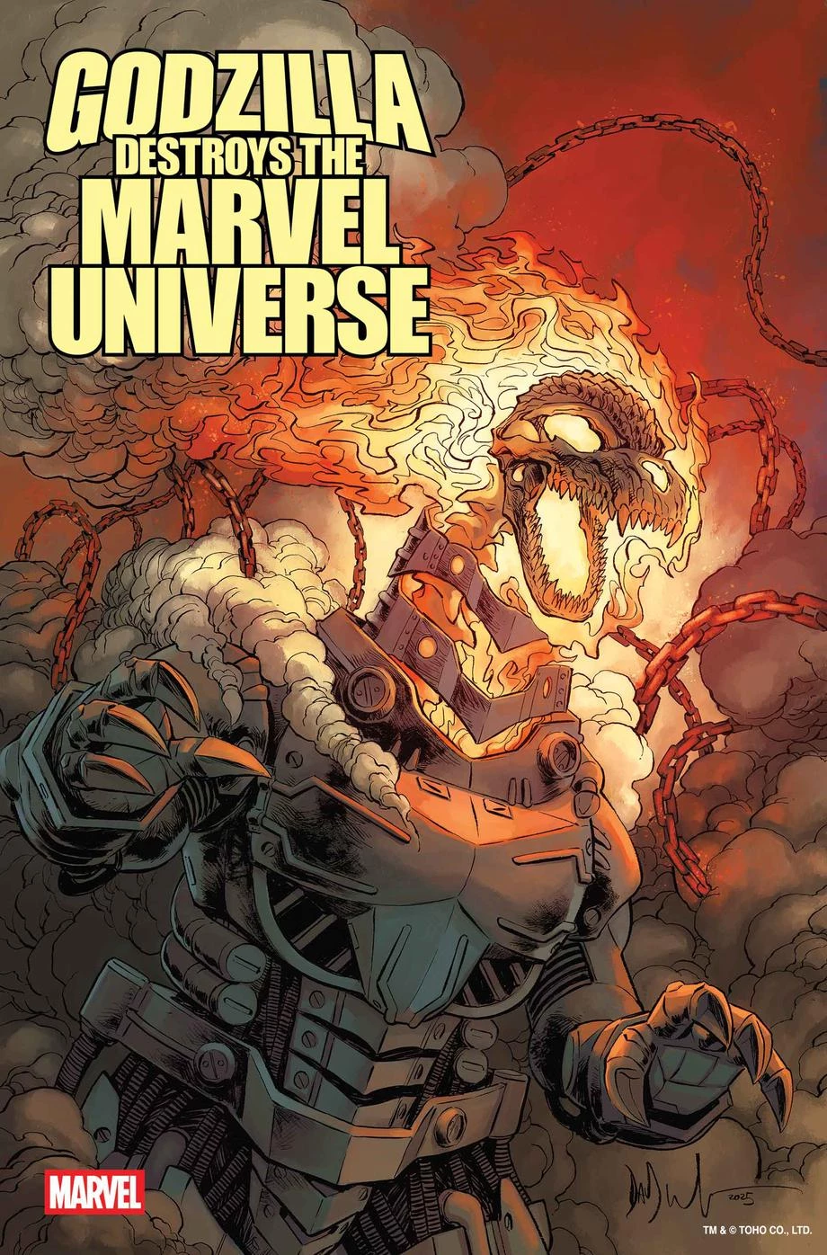 Godzilla Destroys the Marvel Universe #2