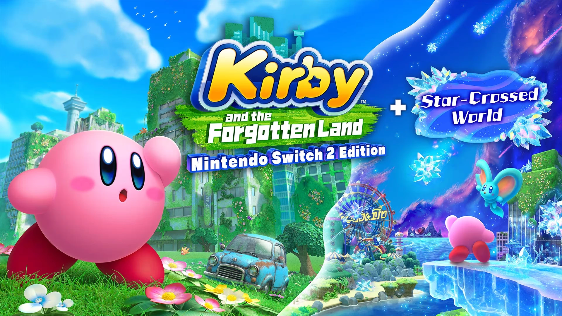 Kirby and the Forgotten Land – Nintendo Switch 2 Edition + Star-Crossed World - premiera 28 sierpnia 2025 roku