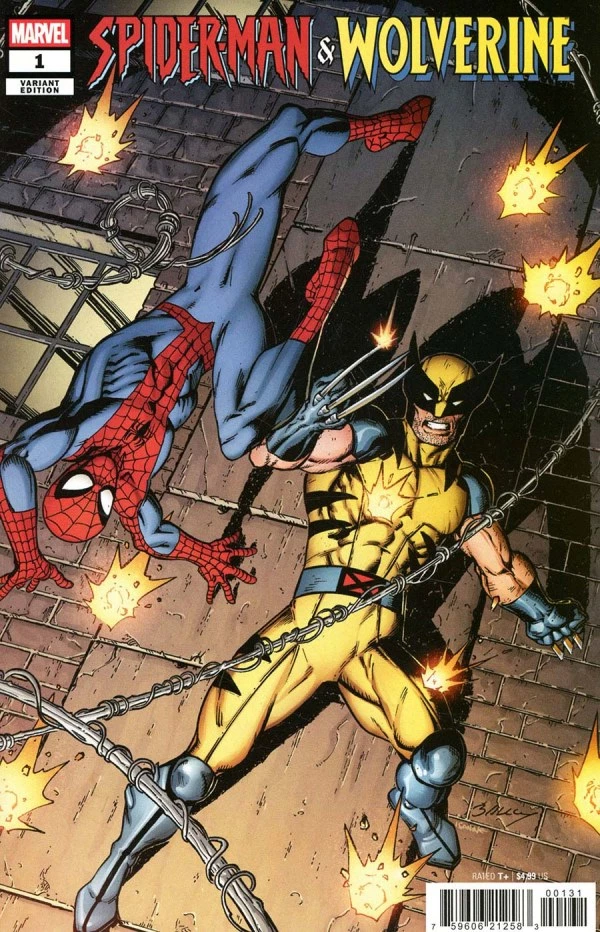 Spider-Man & Wolverine #1-2 - okładki