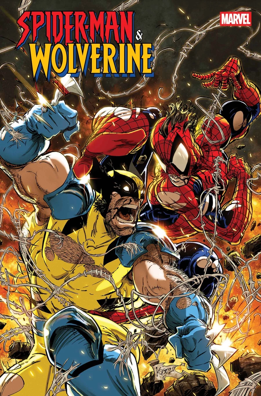 Spider-Man & Wolverine #1-2 - okładki