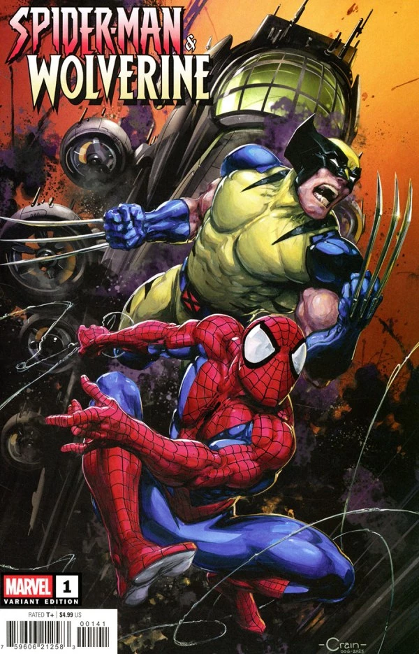 Spider-Man & Wolverine #1-2 - okładki