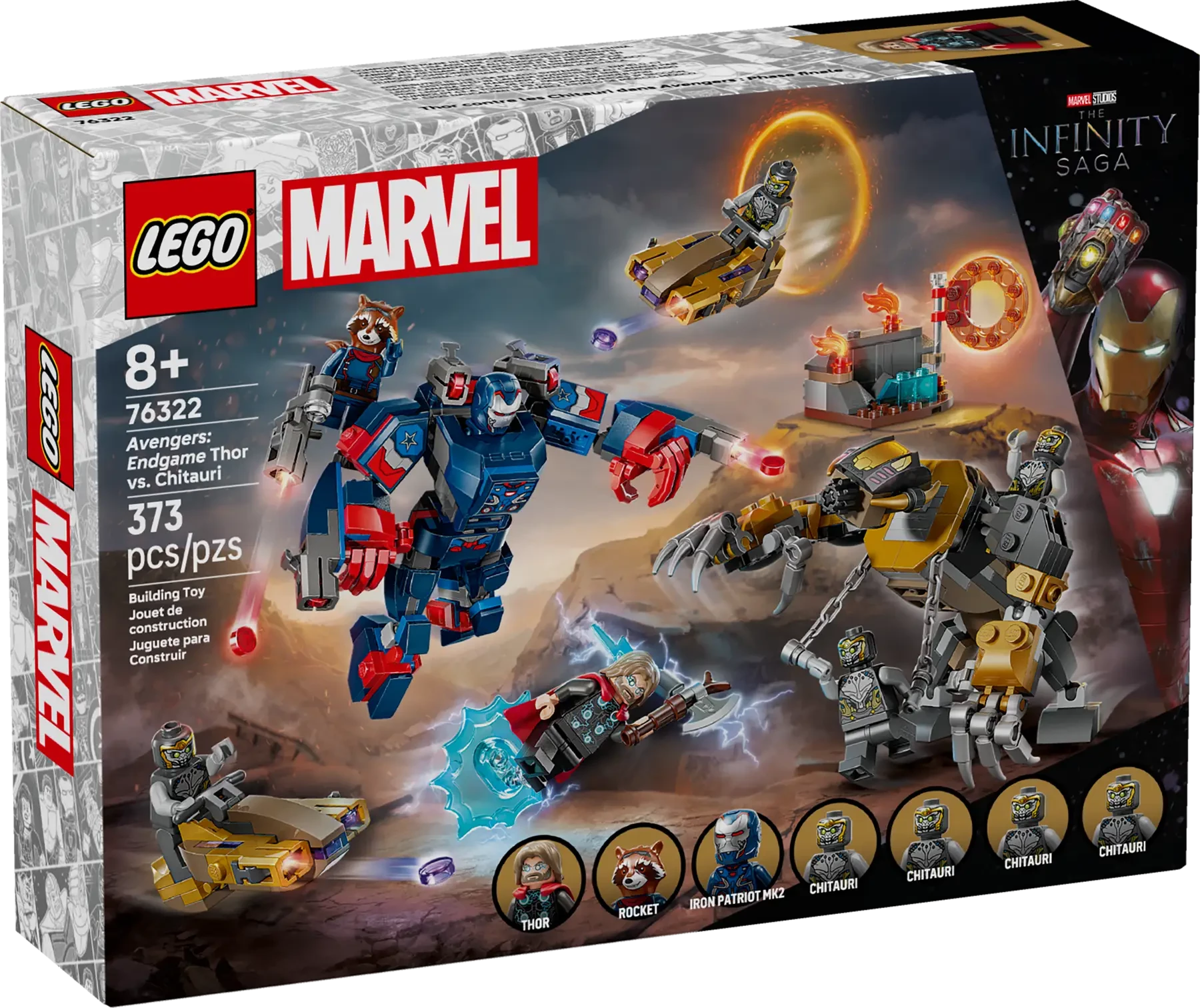 Zestaw LEGO - Marvel: Avengers: Koniec gry Thor kontra Chitauri