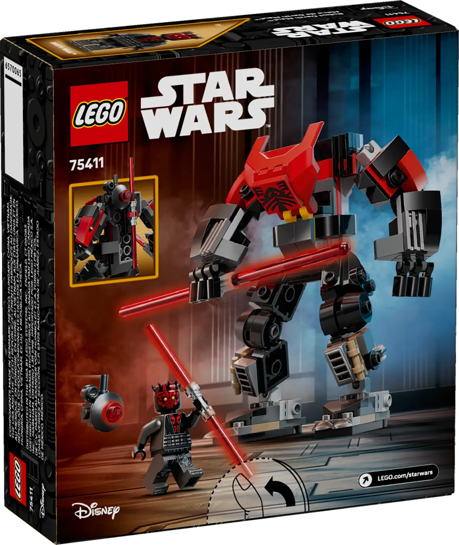 Zestaw LEGO - Star Wars: Mech Dartha Maula