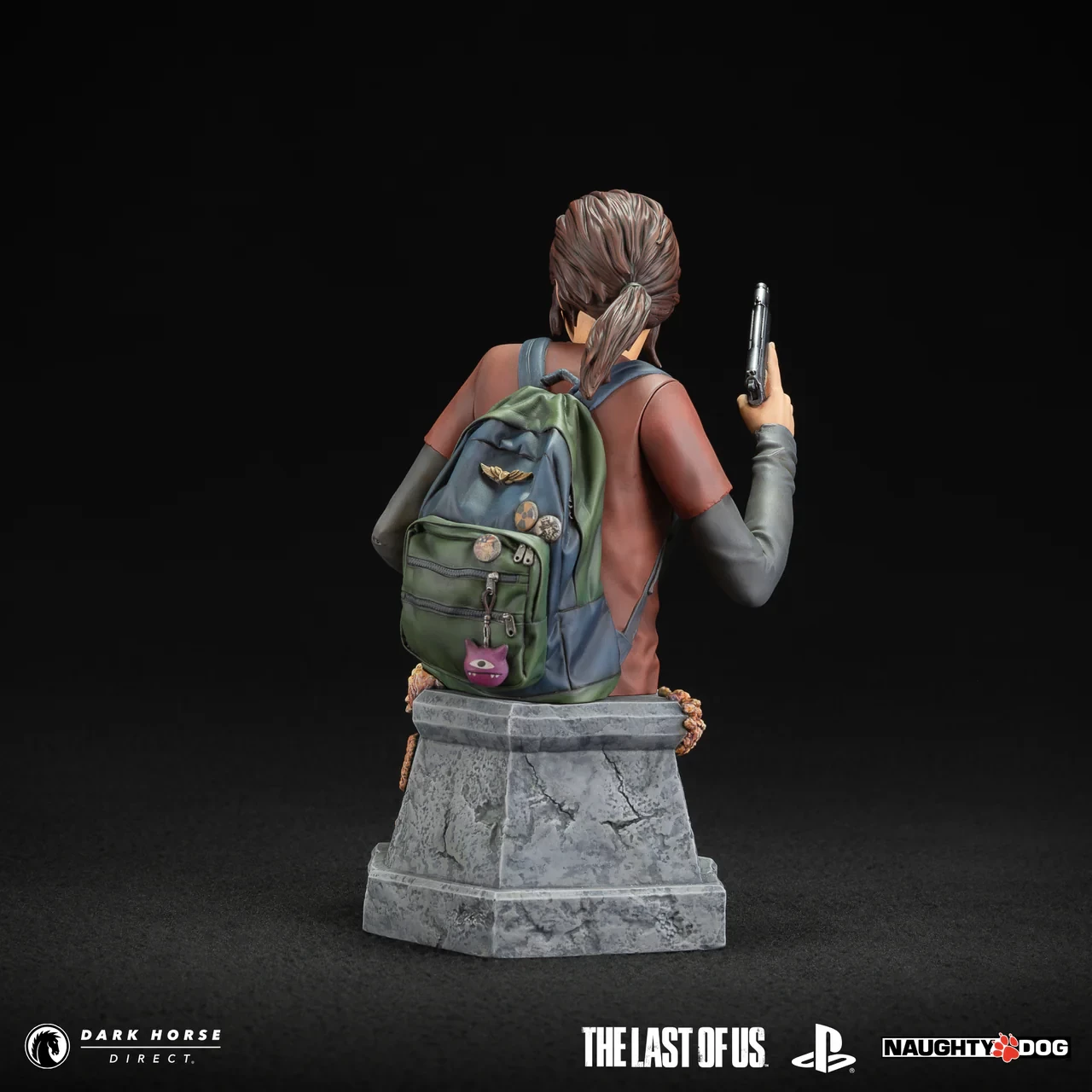 The Last of Us - popiersie Ellie z pistoletem