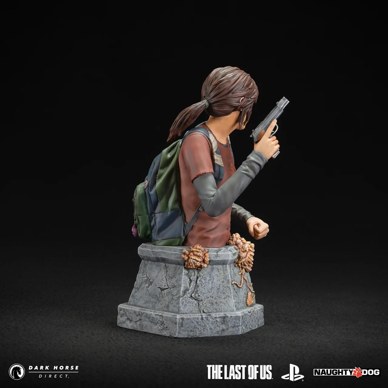 The Last of Us - popiersie Ellie z pistoletem