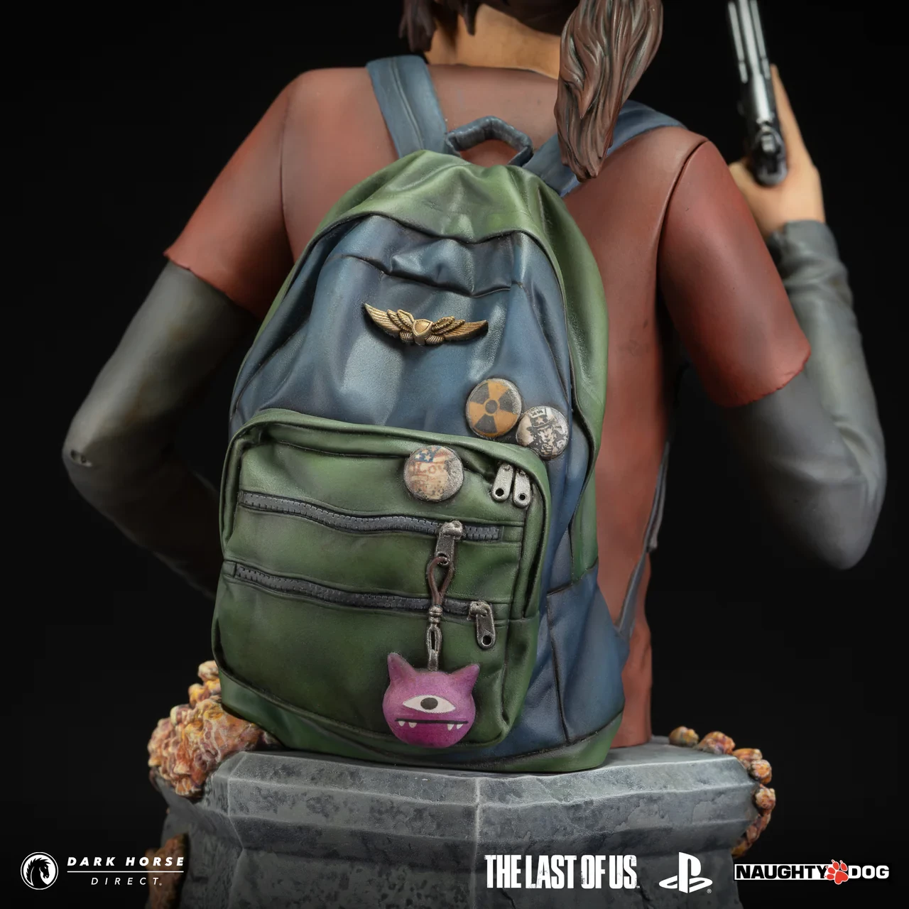 The Last of Us - popiersie Ellie z pistoletem