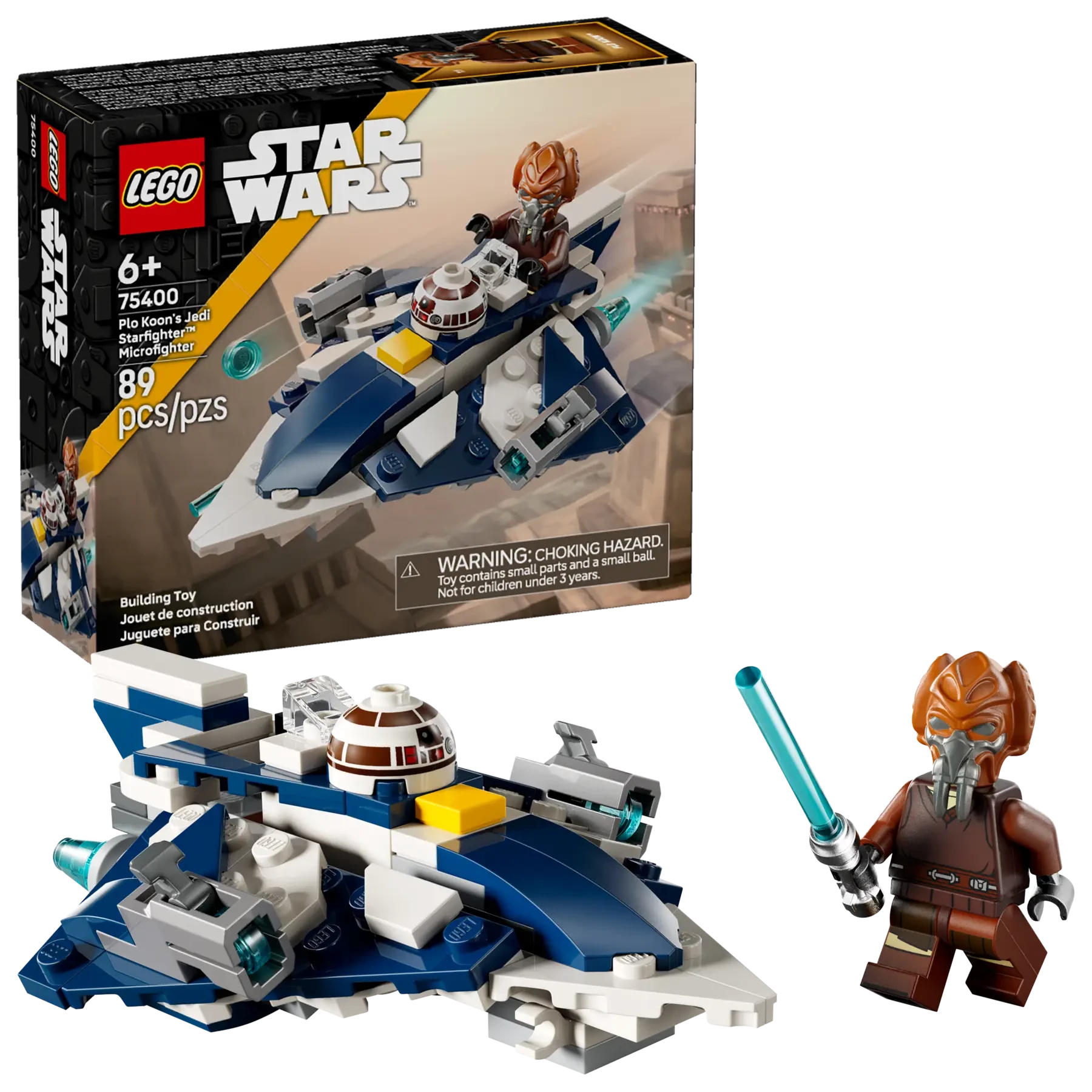 Zestaw LEGO - Star Wars: Mikromyśliwiec Jedi Plo Koona