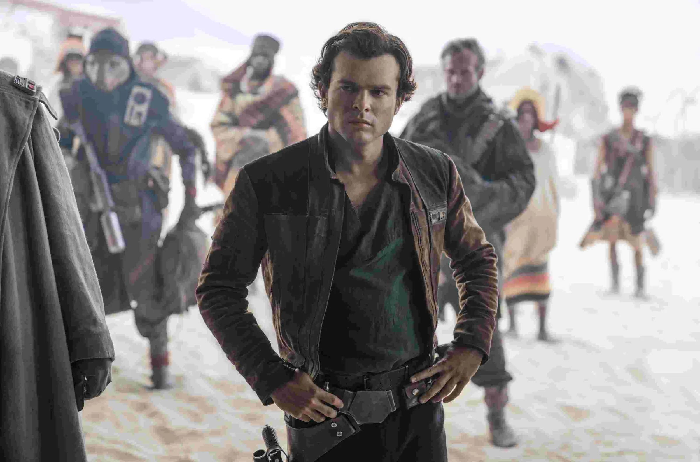 9. Alden Ehrenreich jako Han Solo