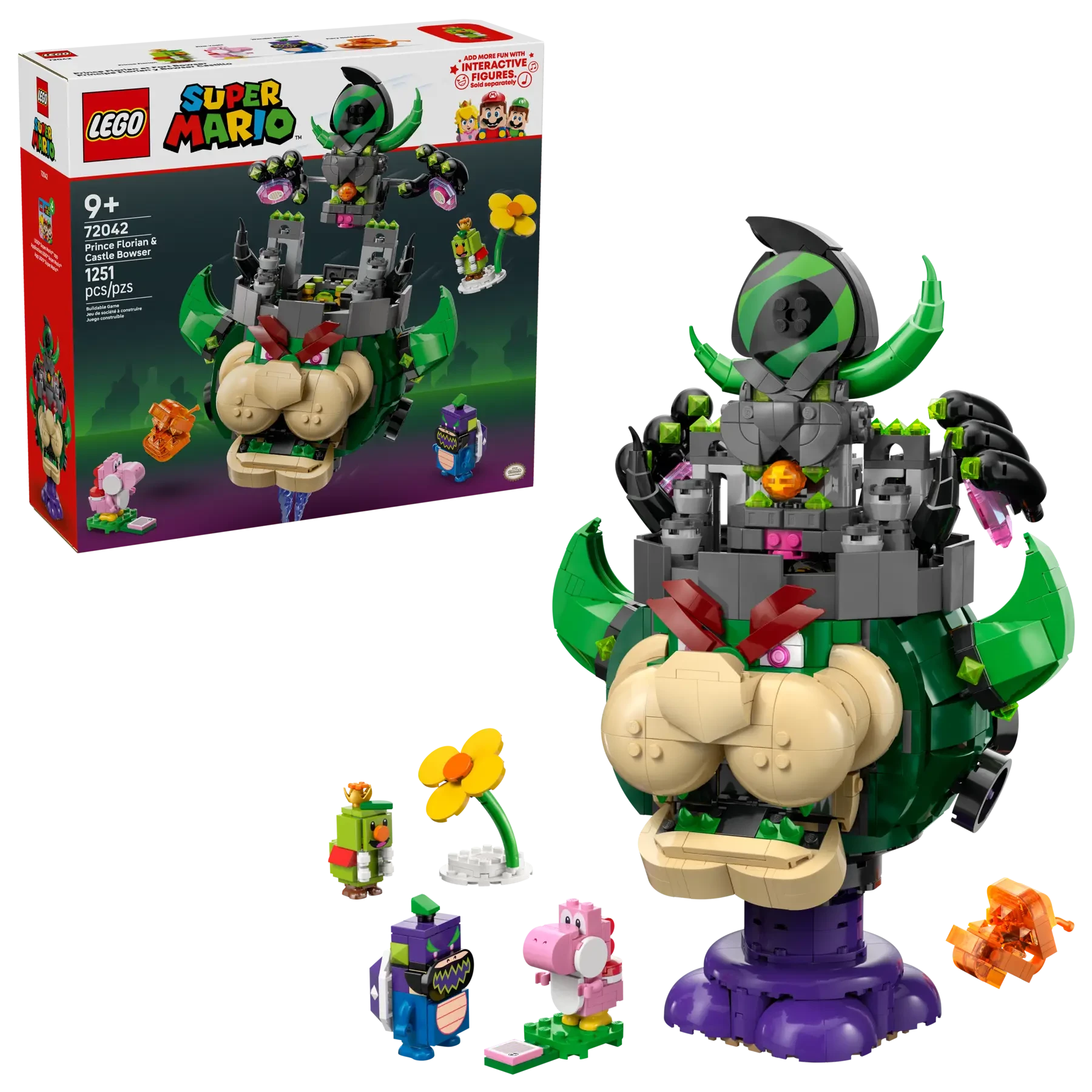 Zestaw LEGO - Super Mario: Prince Florian i Castle Bowser