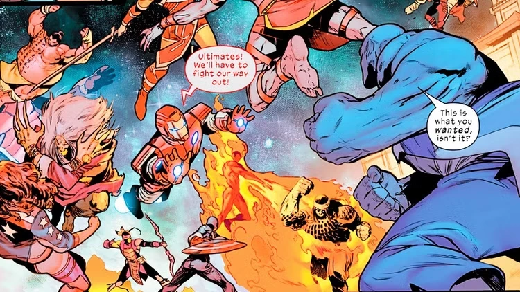 Seria Ultimates: walka Hulka i Iron Mana