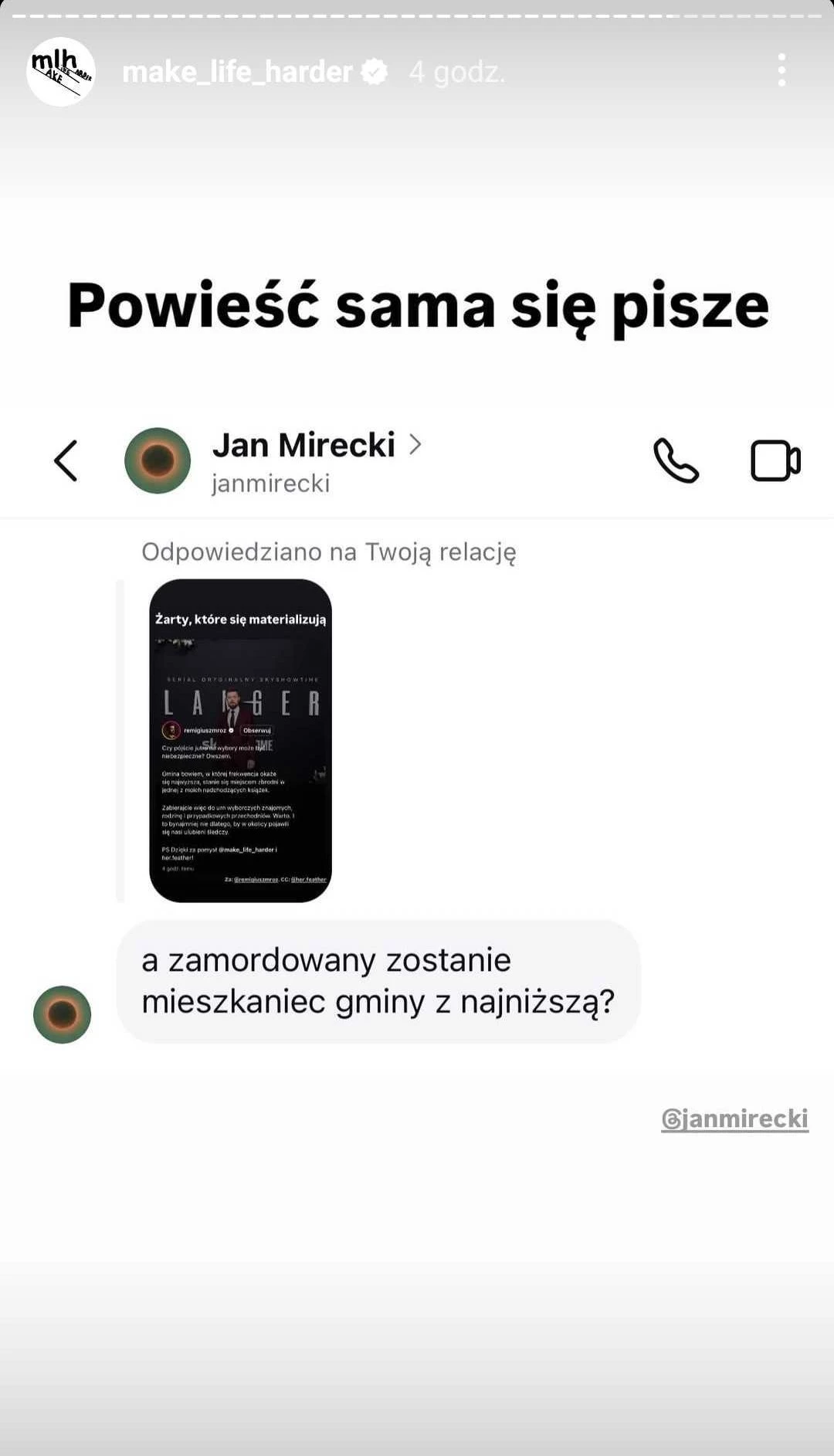 Remigiusz Mróz zapowiada nową książkę