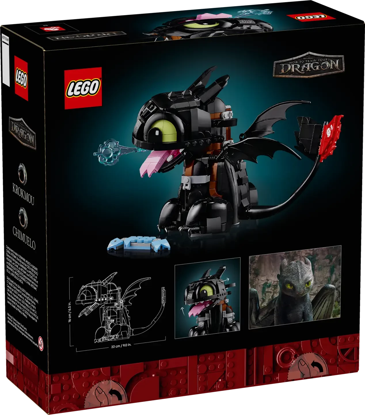 LEGO - Jak wytresować smoka: Szczerbatek