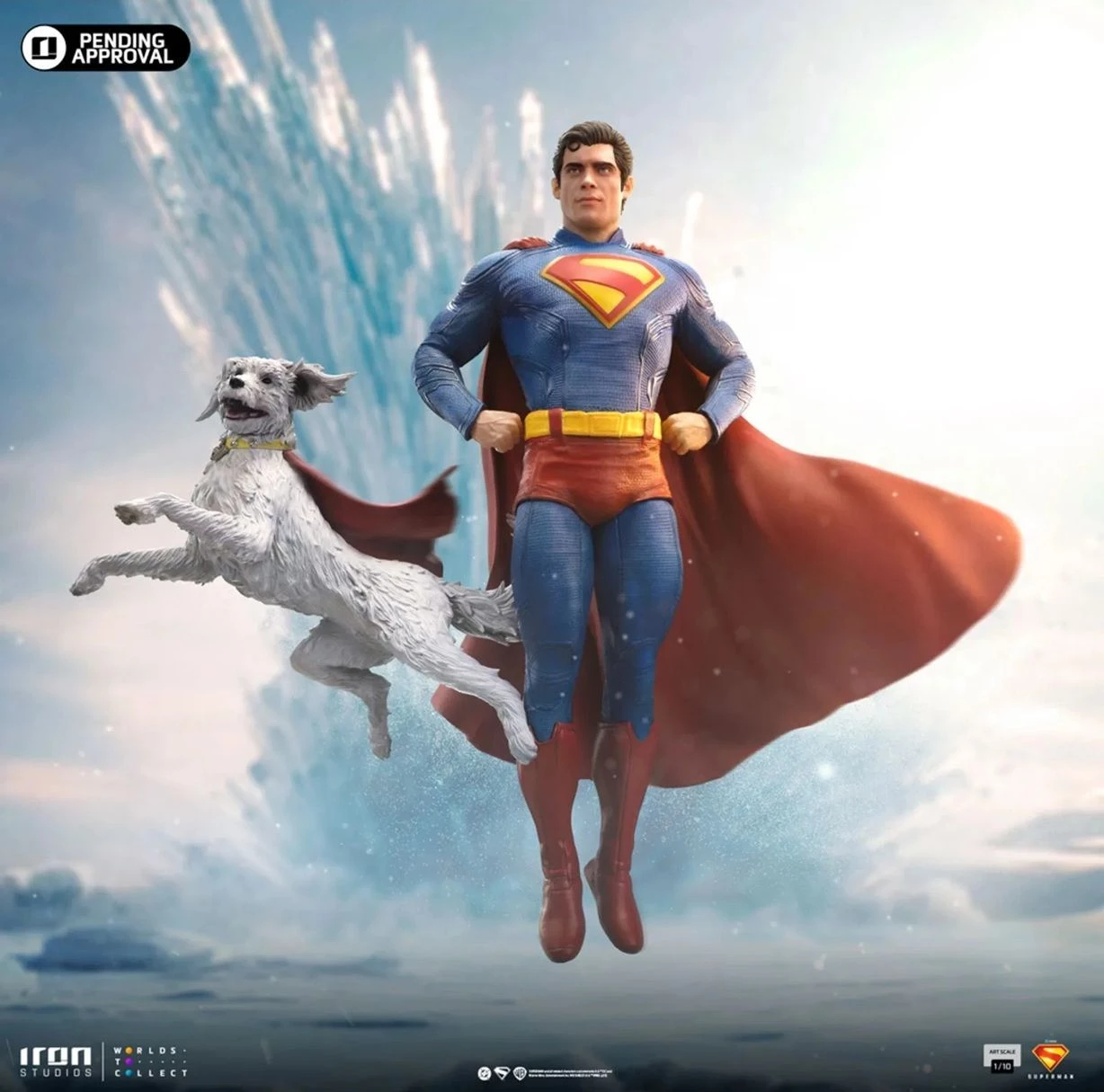 Superman i Krypto - figurka kolekcjonerska