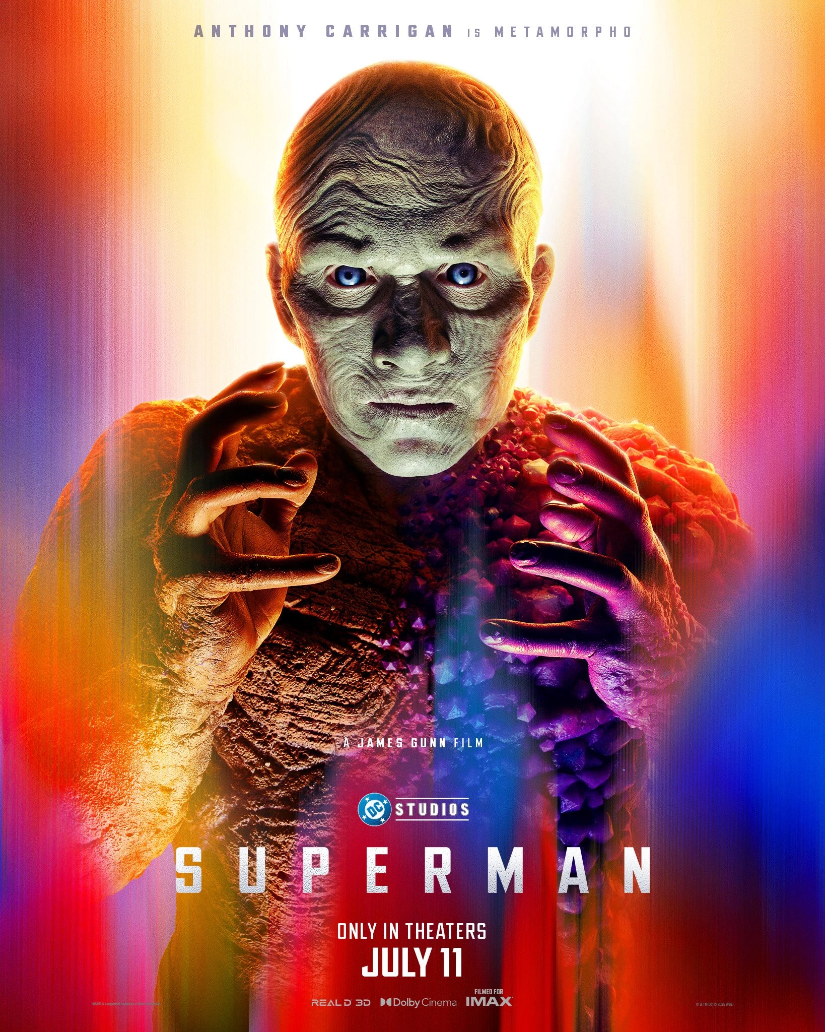 Superman - plakat postaci z filmu