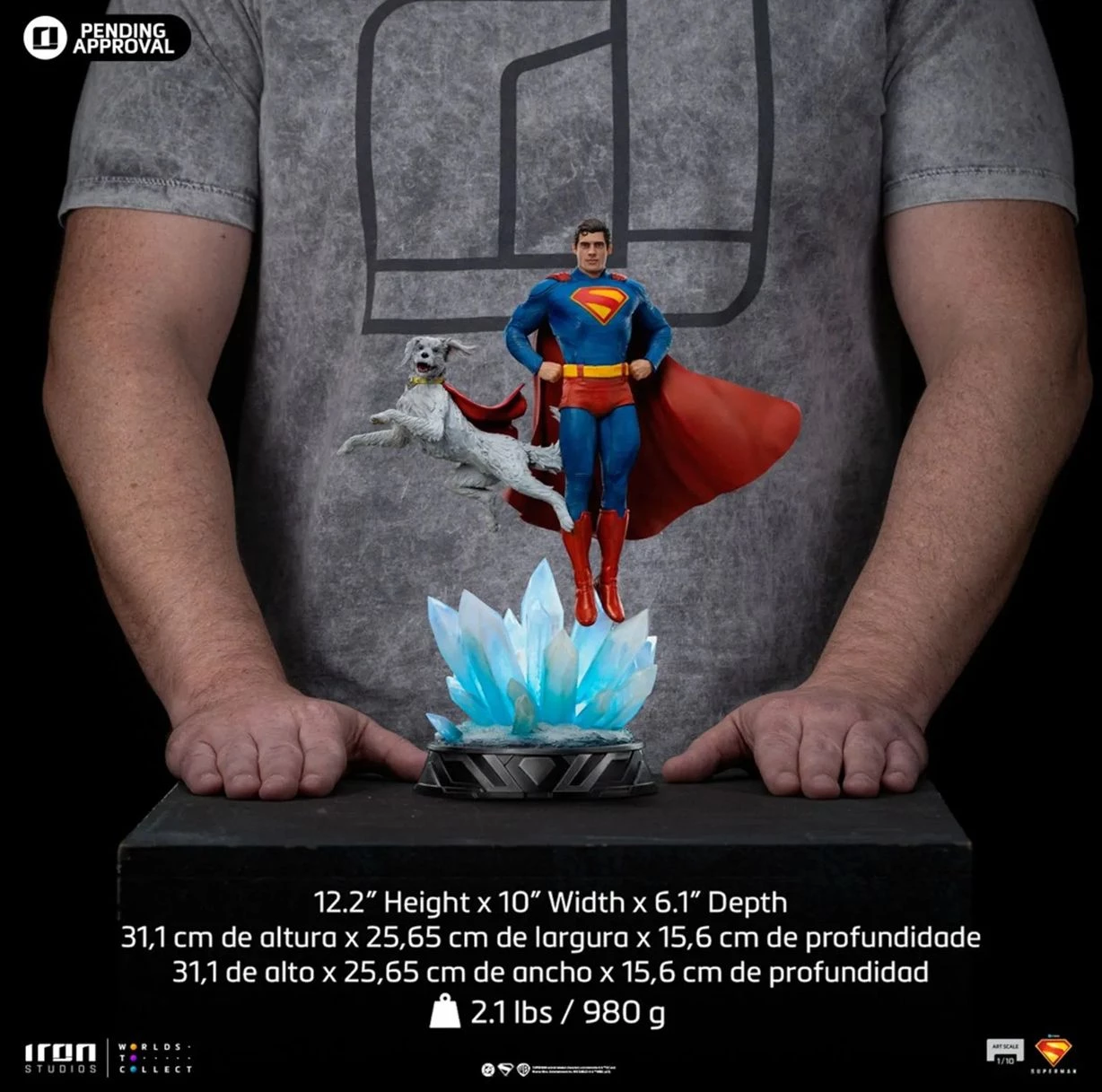 Superman i Krypto - figurka kolekcjonerska