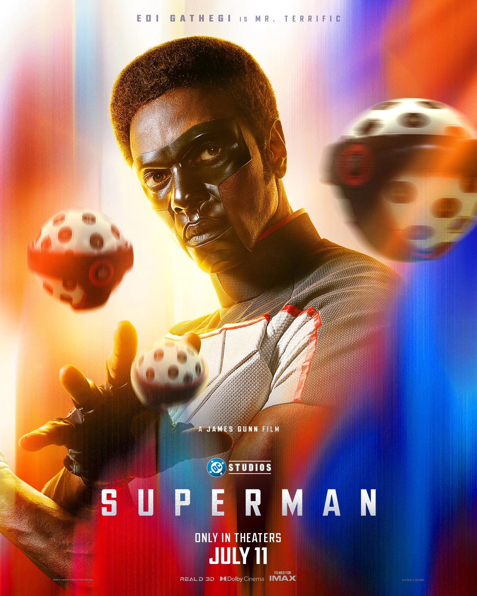 Superman - plakat postaci z filmu