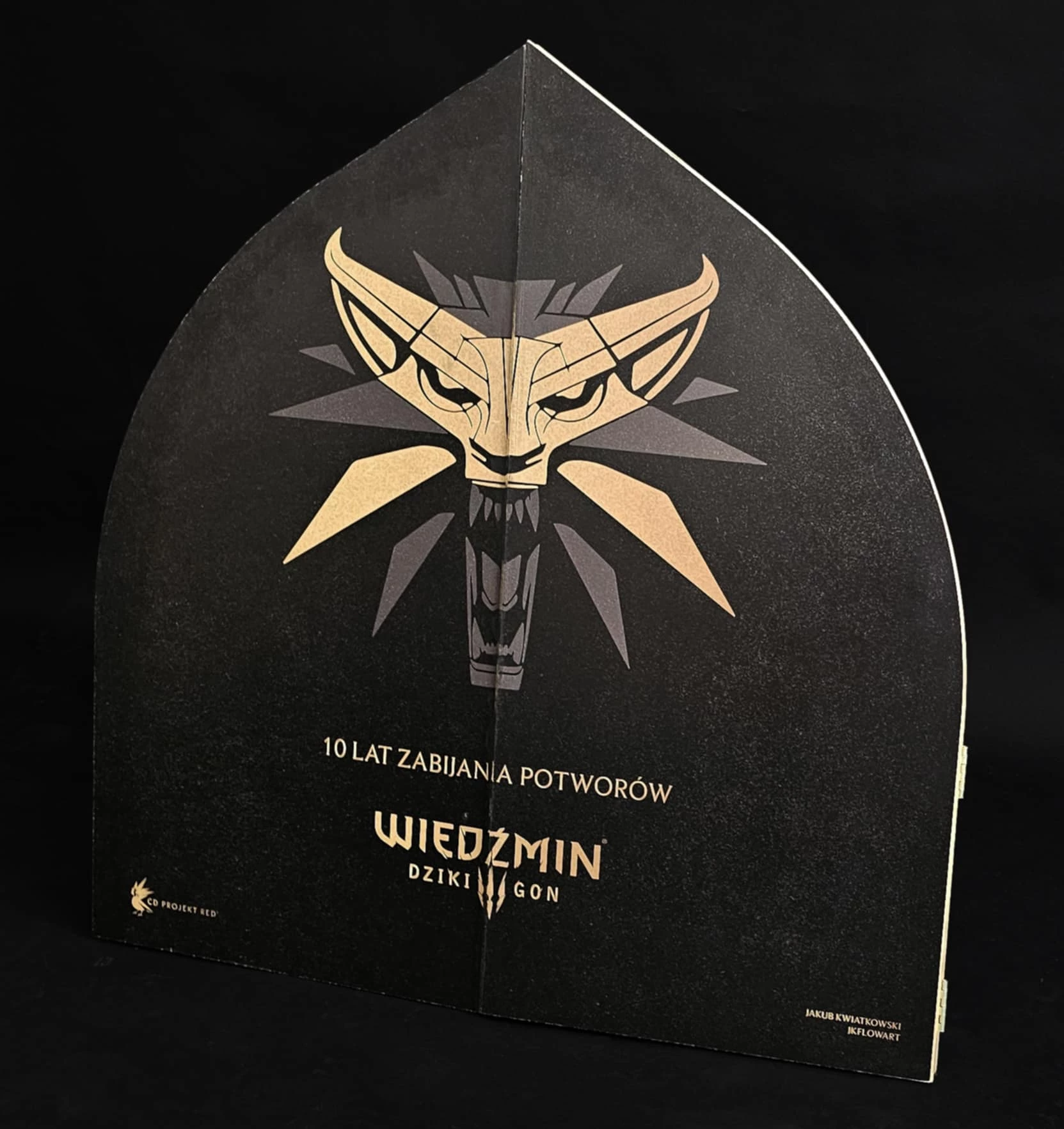 Tryptyk Wiedźmina 3 - praca w wersji fizycznej