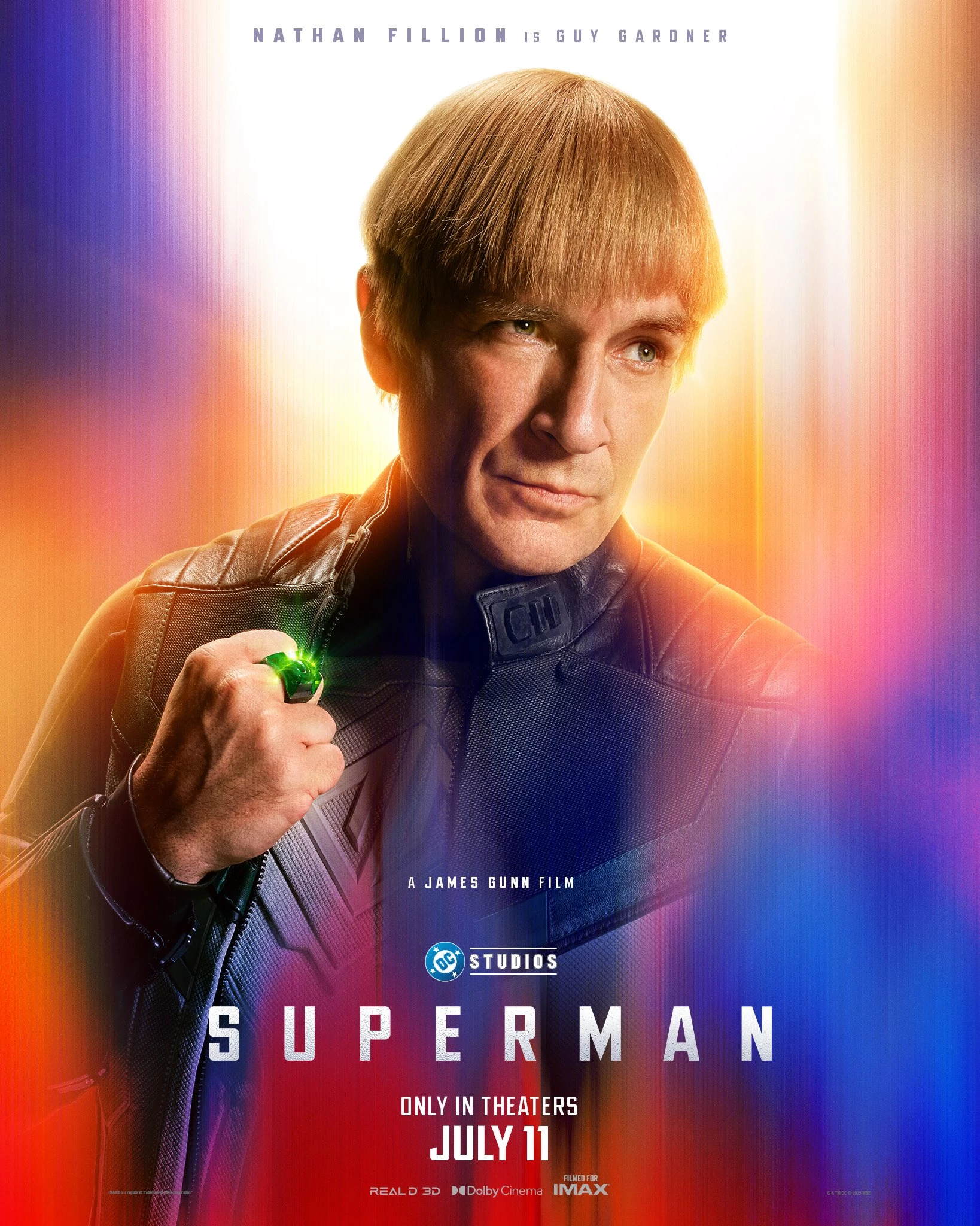 Superman - plakat postaci z filmu