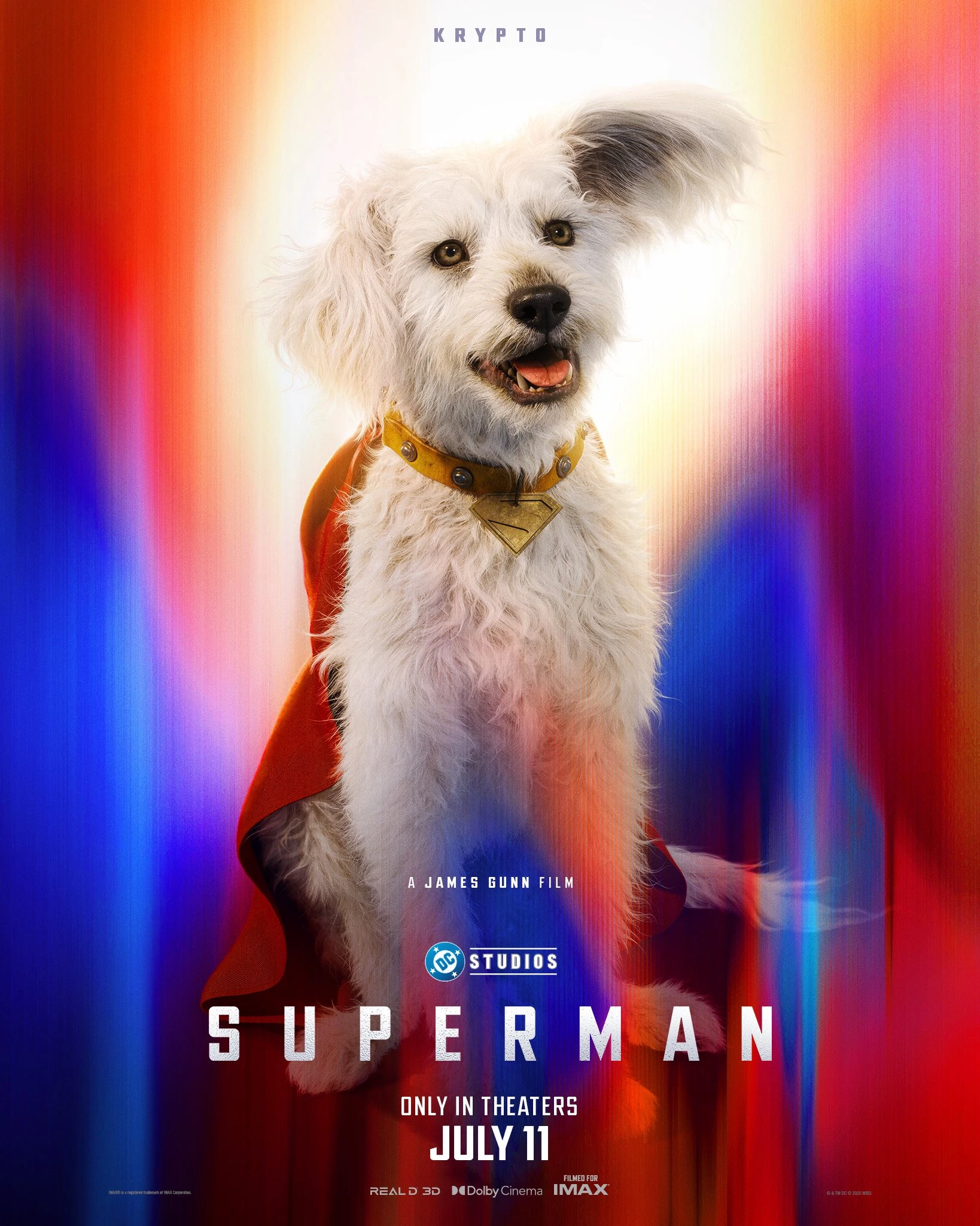 Superman - plakat postaci z filmu