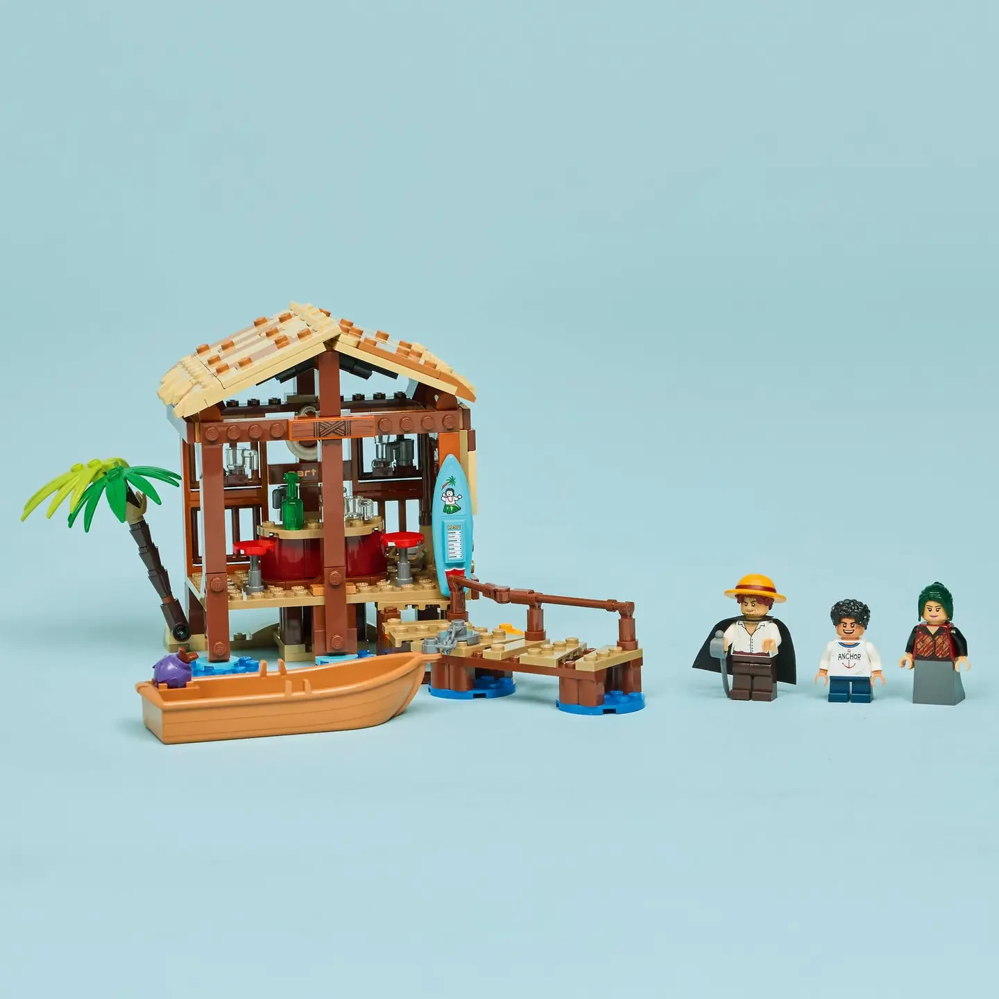 LEGO One Piece - chatka w wiosce Fuusha