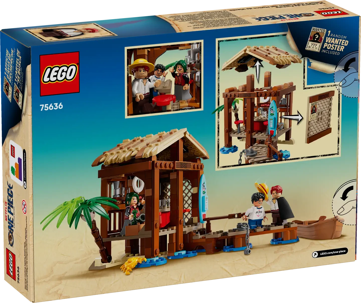 LEGO One Piece - chatka w wiosce Fuusha