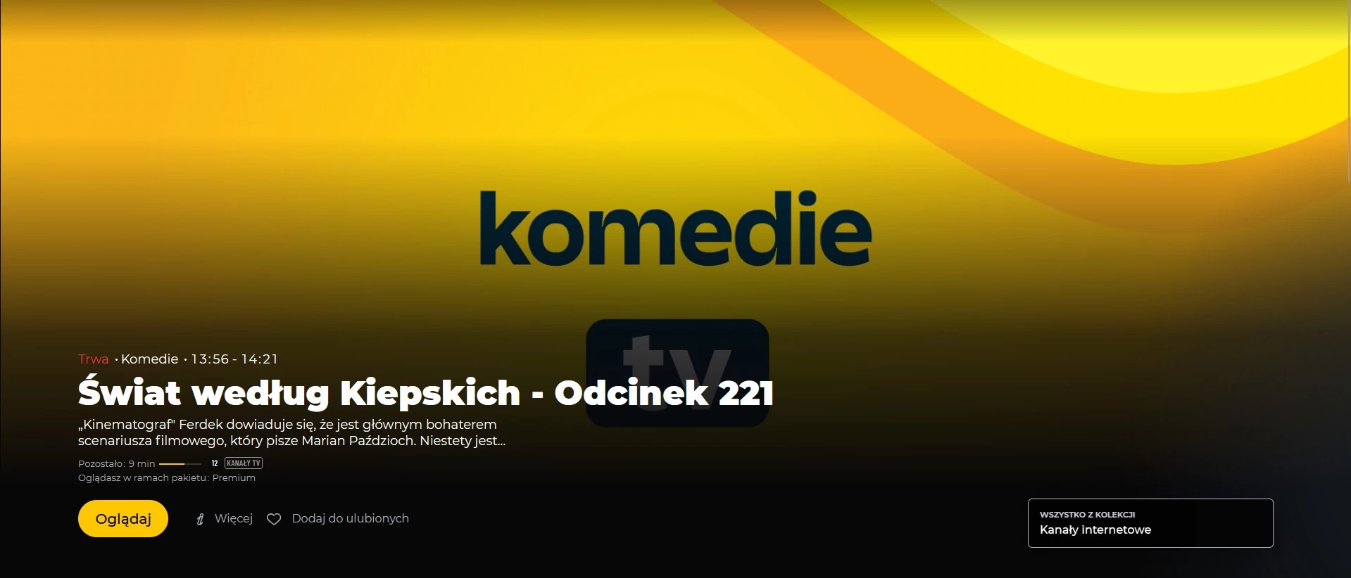 Polsat Box Go - kanały FAST