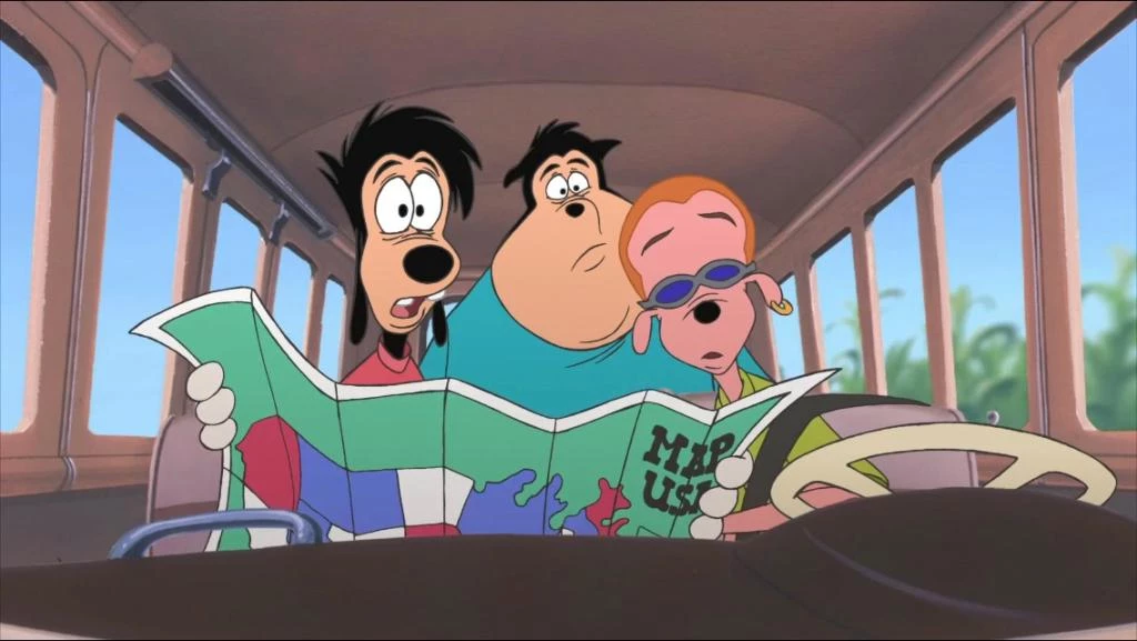 Goofy w collage'u (2000)