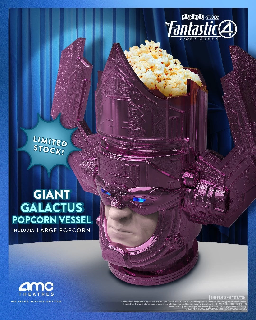 Kubełek na popcorn w kształcie Galactusa