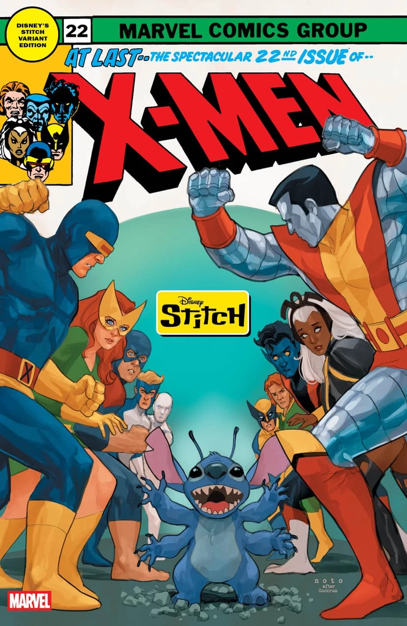 X-Men #22 - wariant okładki ze Stitchem