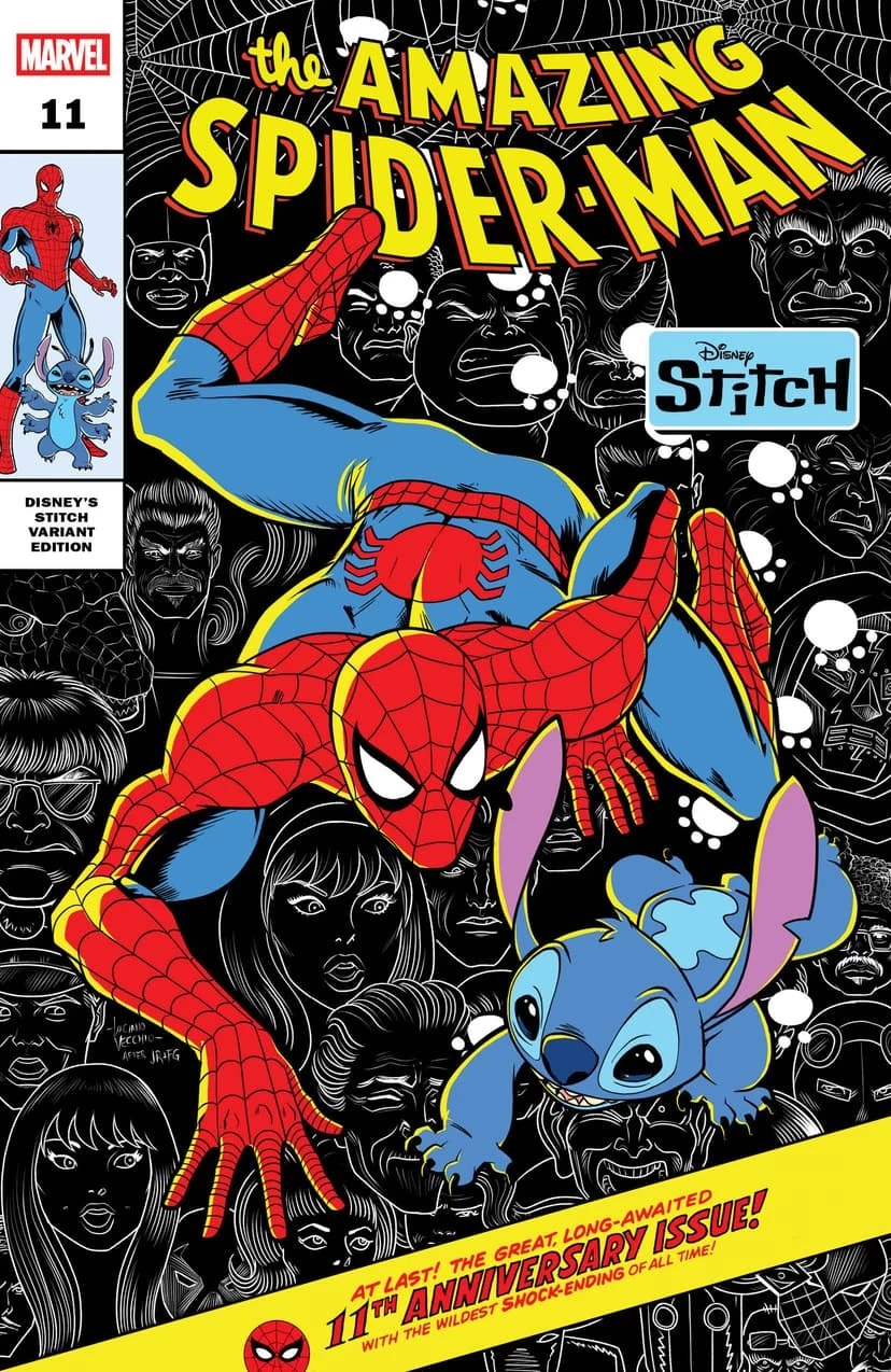 Amazing Spider-Man #11 - wariant okładki ze Stitchem