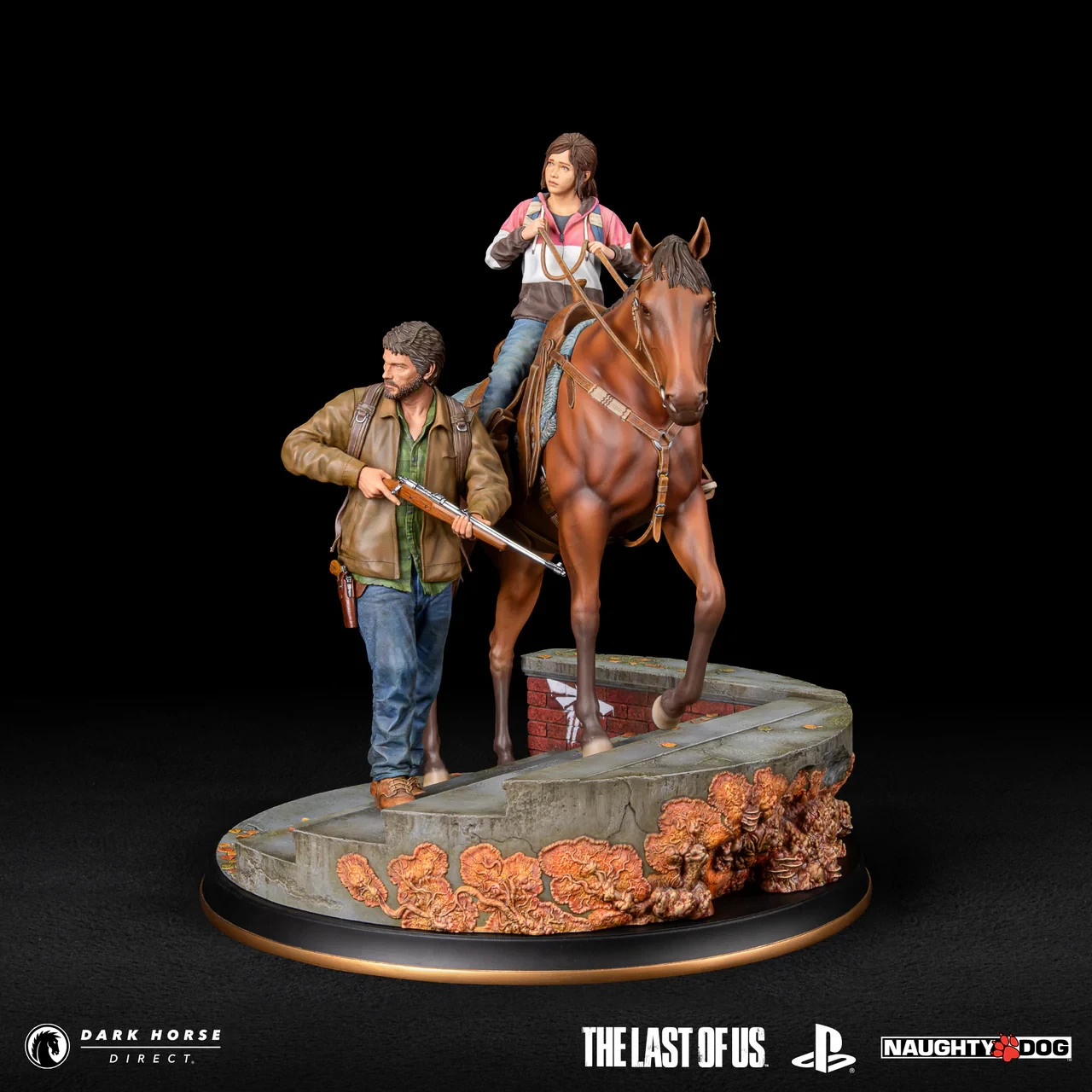 The Last of Us - figurka od Joela i Ellie od firmy Dark Horse