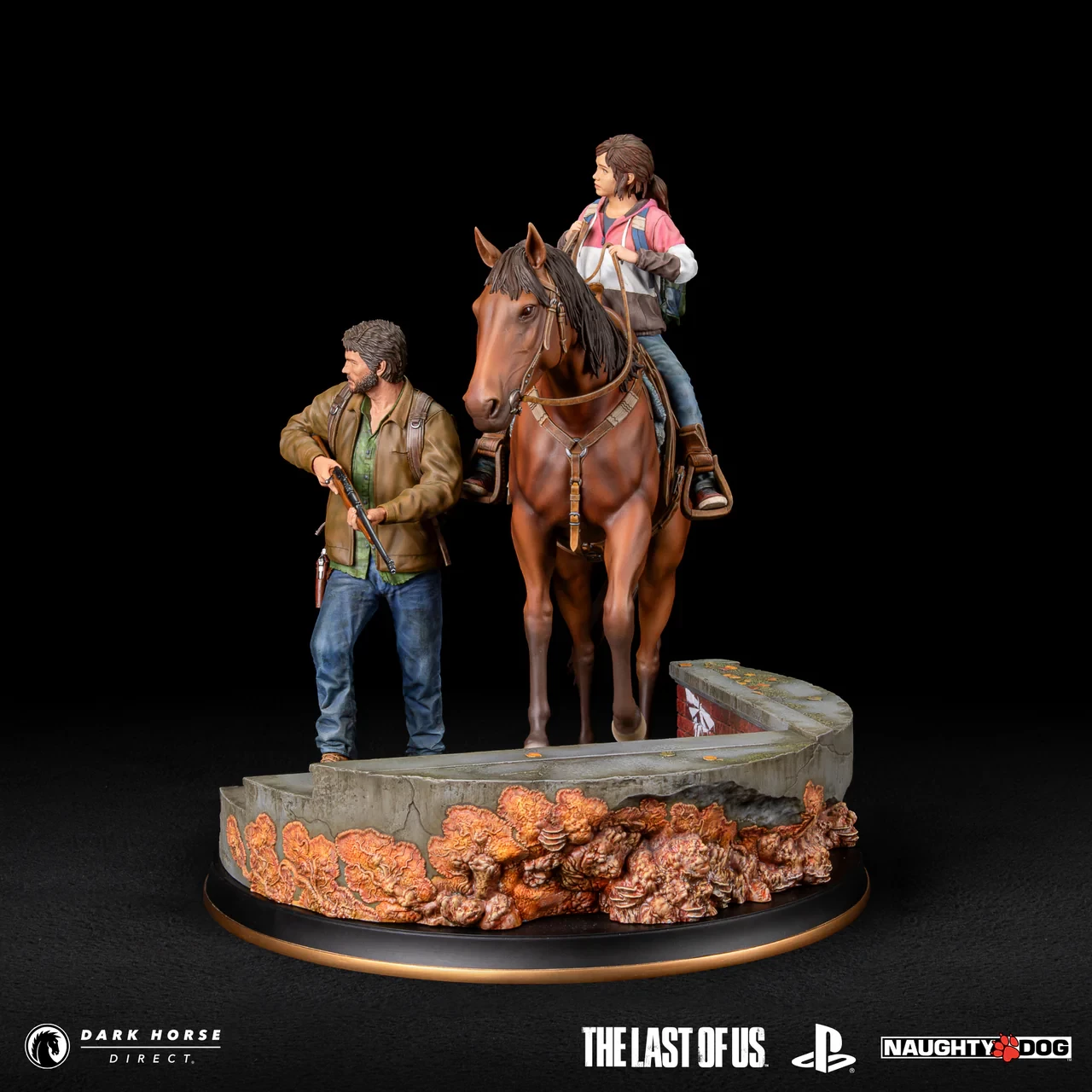 The Last of Us - figurka od Joela i Ellie od firmy Dark Horse