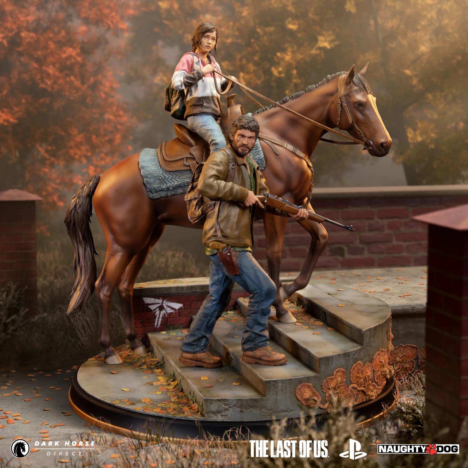 The Last of Us - figurka od Joela i Ellie od firmy Dark Horse