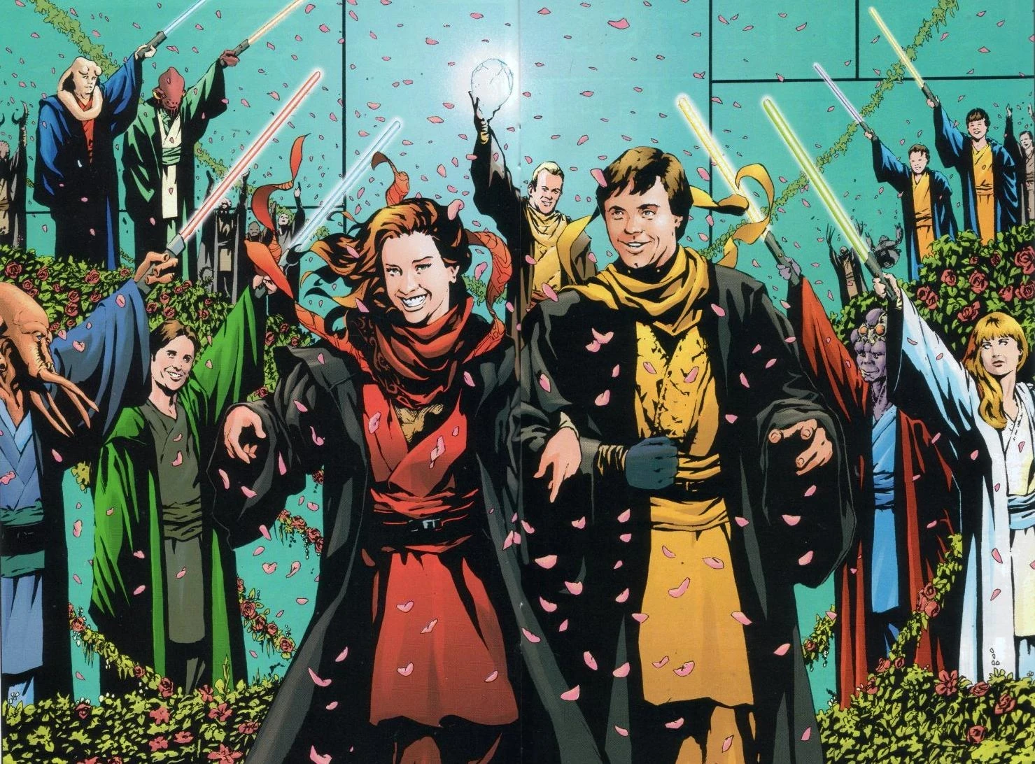 2. Luke Skywalker i Mara Jade