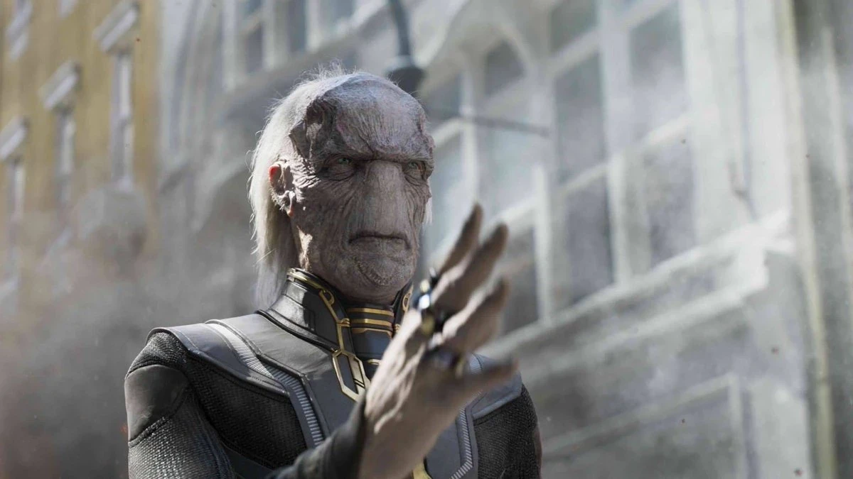 42. Ebony Maw - jeden z najpotężniejszych magów w całym uniwersum, tworzący projekcje astralne, manipulujący materią i posiadający zdolności telekinetyczne. Geniusz na poziomie intelektualnym, znakomity taktyk. O jego mocy najlepiej zaświadcza sposób, w jaki uwięził Doktora Strange’a.