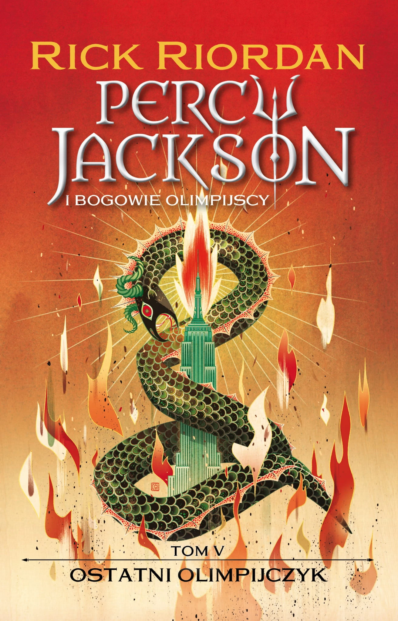 8. Rick Riordan, "Ostatni Olimpijczyk"